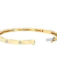 Roberto Coin Love in Verona Diamond Station Bangle with locking clasp