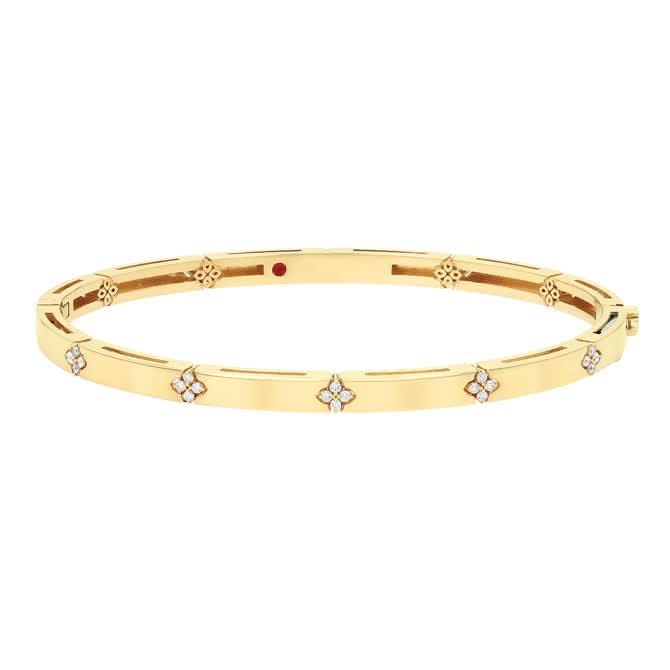 Roberto Coin Love in Verona Diamond Station Bangle