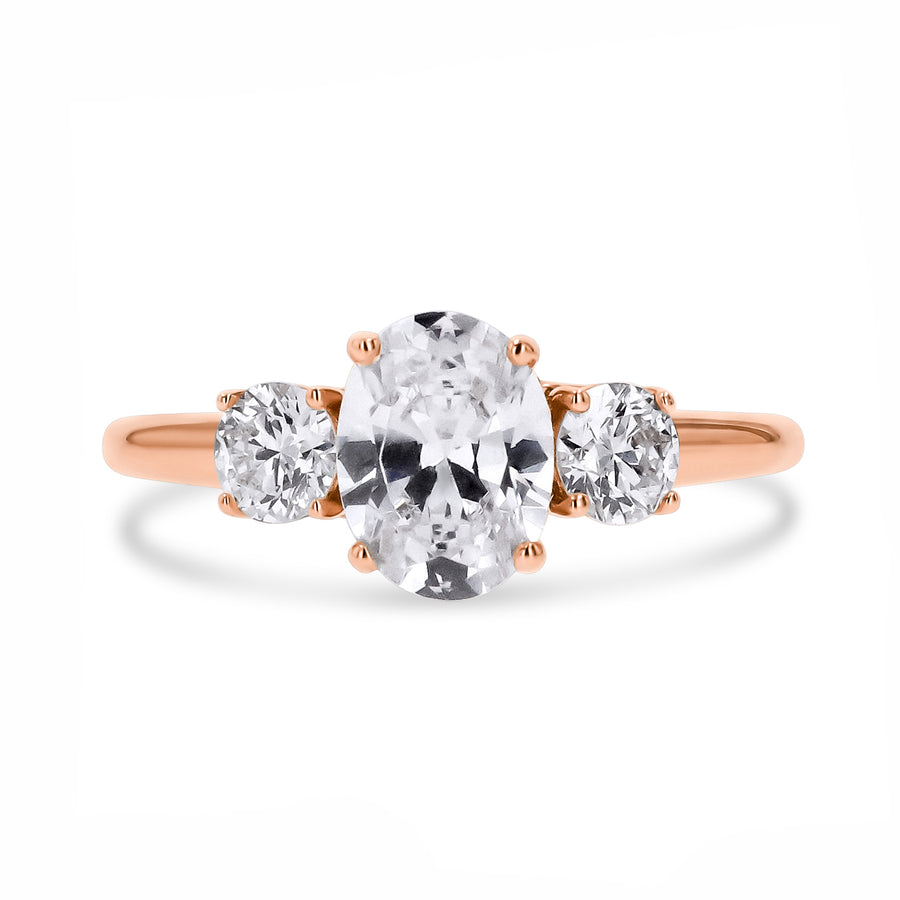 The Skeie's Three Stone Engagement Ring - Skeie's Jewelers