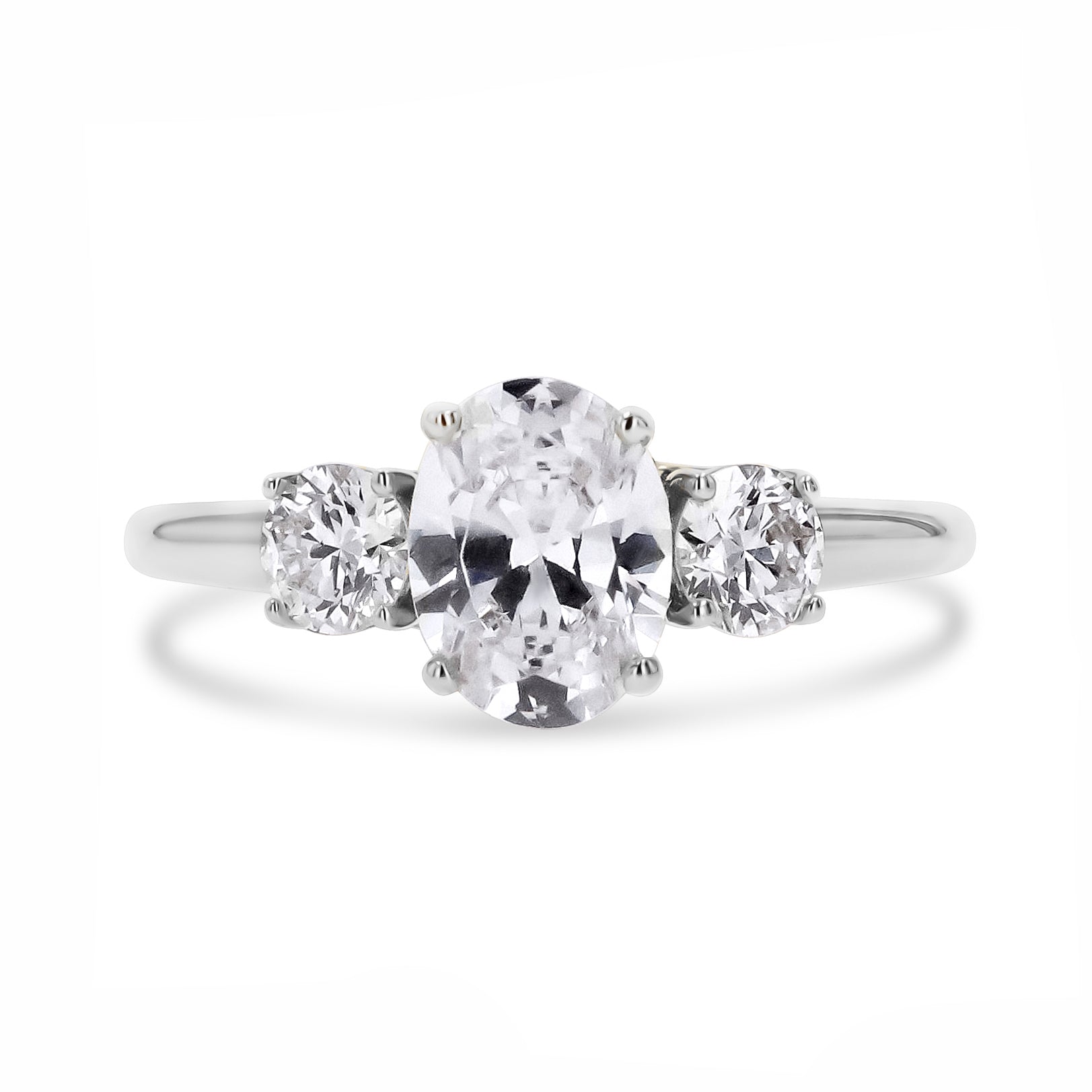 The Skeie's Three Stone Engagement Ring - Skeie's Jewelers