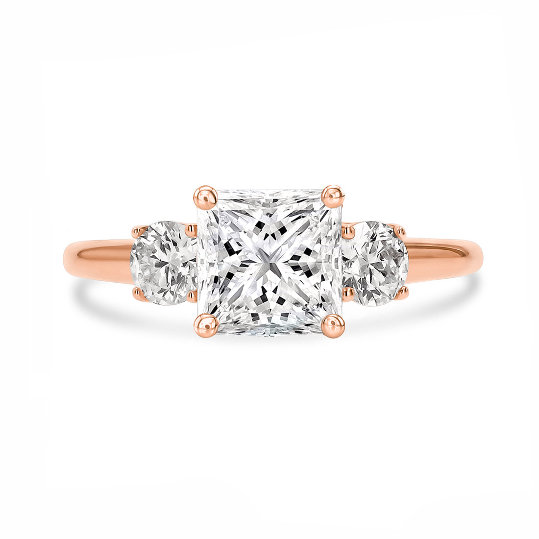 The Skeie's Three Stone Engagement Ring - Skeie's Jewelers