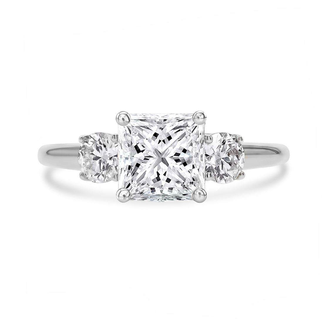 The Skeie's Three Stone Engagement Ring - Skeie's Jewelers