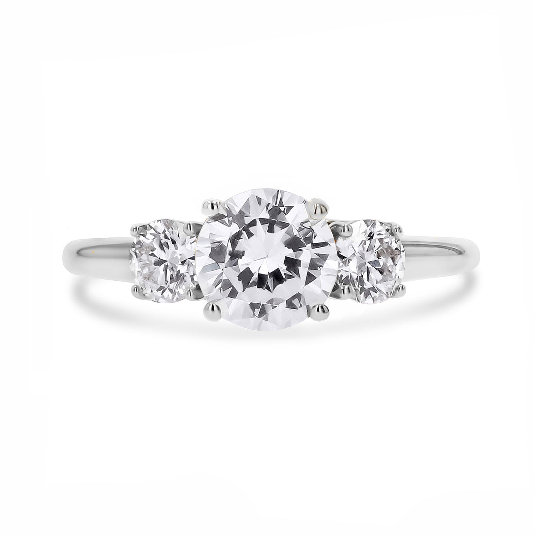 The Skeie's Three Stone Engagement Ring - Skeie's Jewelers