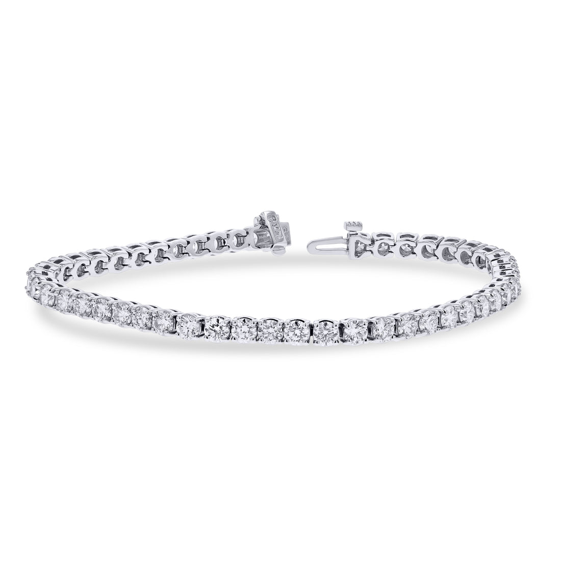 White Gold Diamond Tennis Bracelet Collection