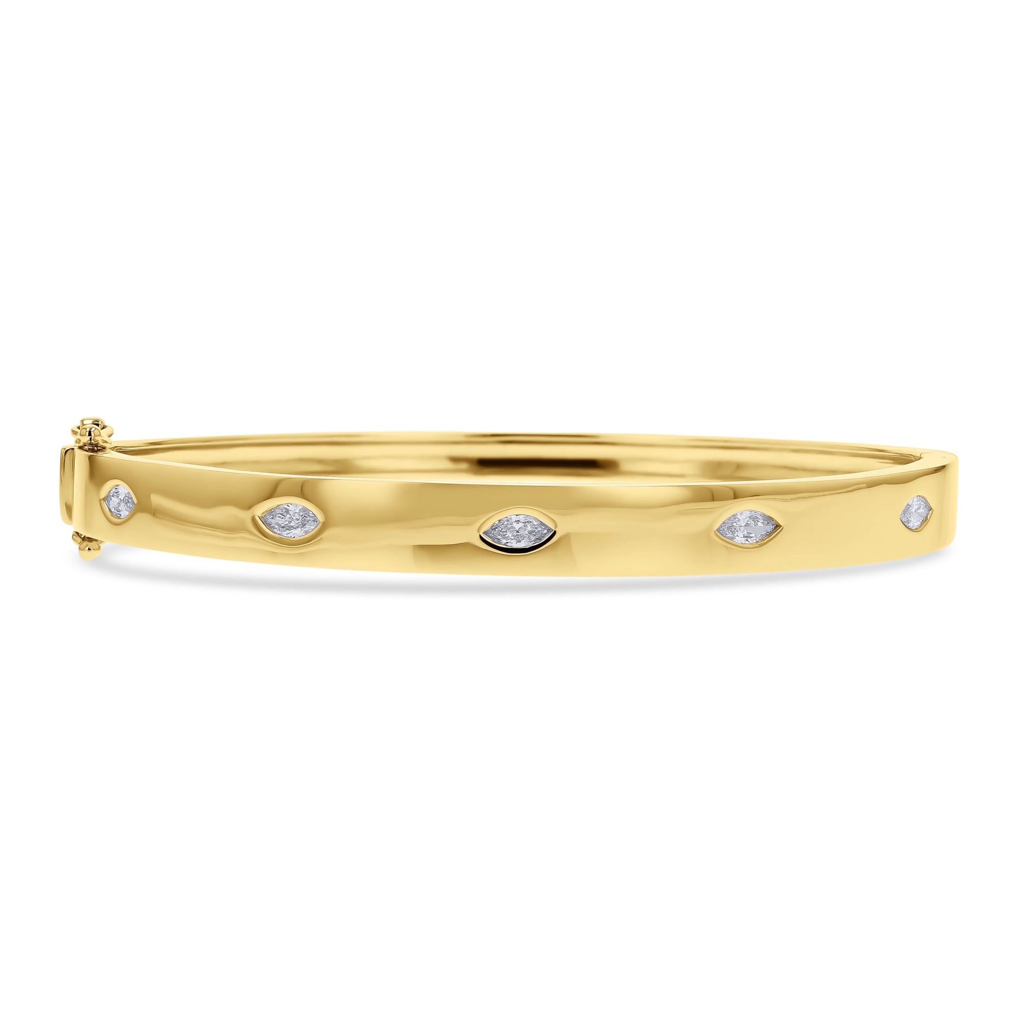 Marquis-Diamond Bangle by Shy Creation - Skeie's Jewelers
