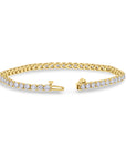 Yellow Gold Diamond Tennis Bracelet - Skeie's Jewelers