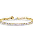 Yellow Gold Diamond Tennis Bracelet - Skeie's Jewelers