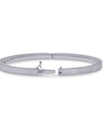 Roberto Coin White Gold Diamond-Set Princess Bangle - Skeie's Jewelers