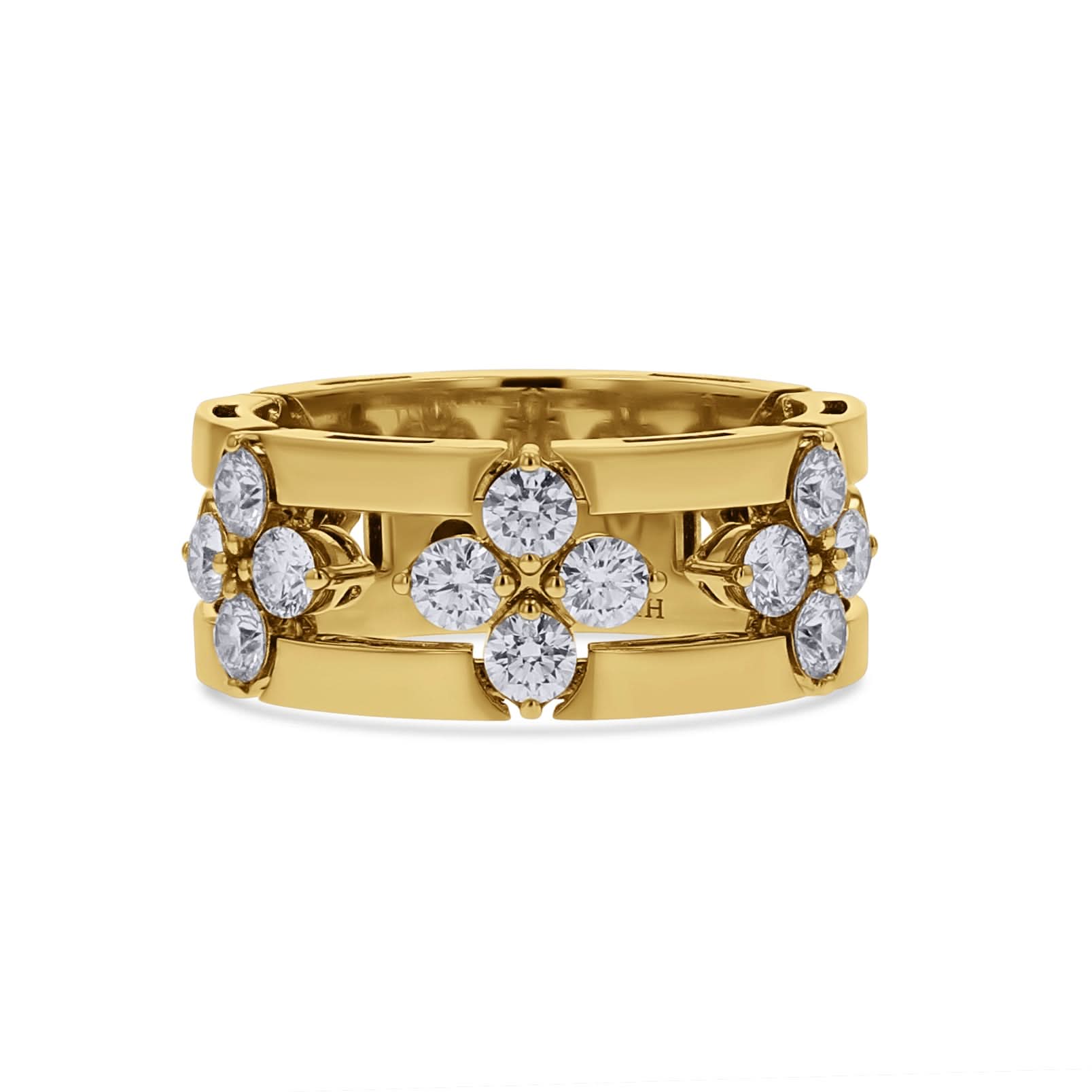 Roberto Coin 'Love in Verona' Diamond Flower Ring - Skeie's Jewelers