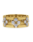 Roberto Coin 'Love in Verona' Diamond Flower Ring - Skeie's Jewelers