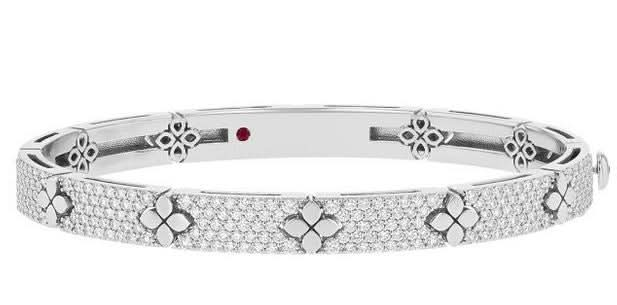 Roberto Coin Pave Diamond Verona Bangle