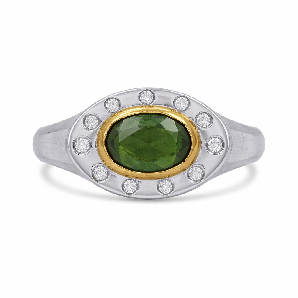 Lika Behar Penelope Green Tourmaline Ring - Skeie's Jewelers