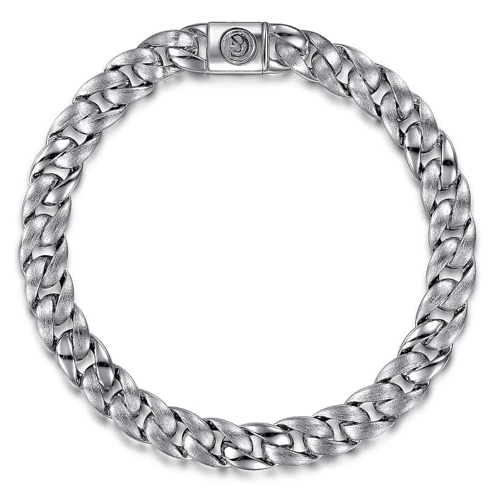 Gabriel & Co. Flat Heavy Chain Bracelet - Skeie's Jewelers