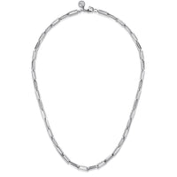 Gabriel & Co. 925 Sterling Silver Paper Clip Chain Necklace - Skeie's Jewelers