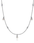 Gabriel & Co. 925 Sterling Silver Pearl Drop Necklace - Skeie's Jewelers
