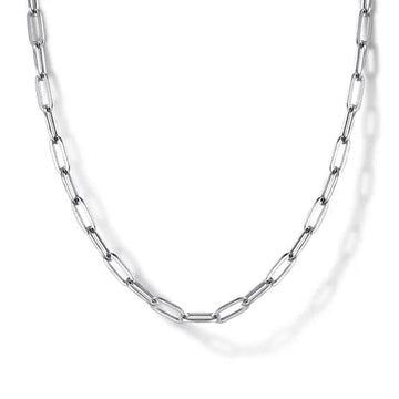 Gabriel & Co. Sterling Silver Paperclip Chain