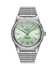 Breitling Chronomat Automatic 36mm Mint Green Dial on stainless steel strap - Facing