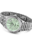 Breitling Chronomat Automatic 36mm Mint Green Dial on stainless steel strap - Closed Bracelet