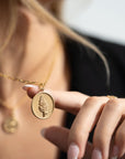 The Bijou Fern Medallion Pendant - Skeie's Jewelers