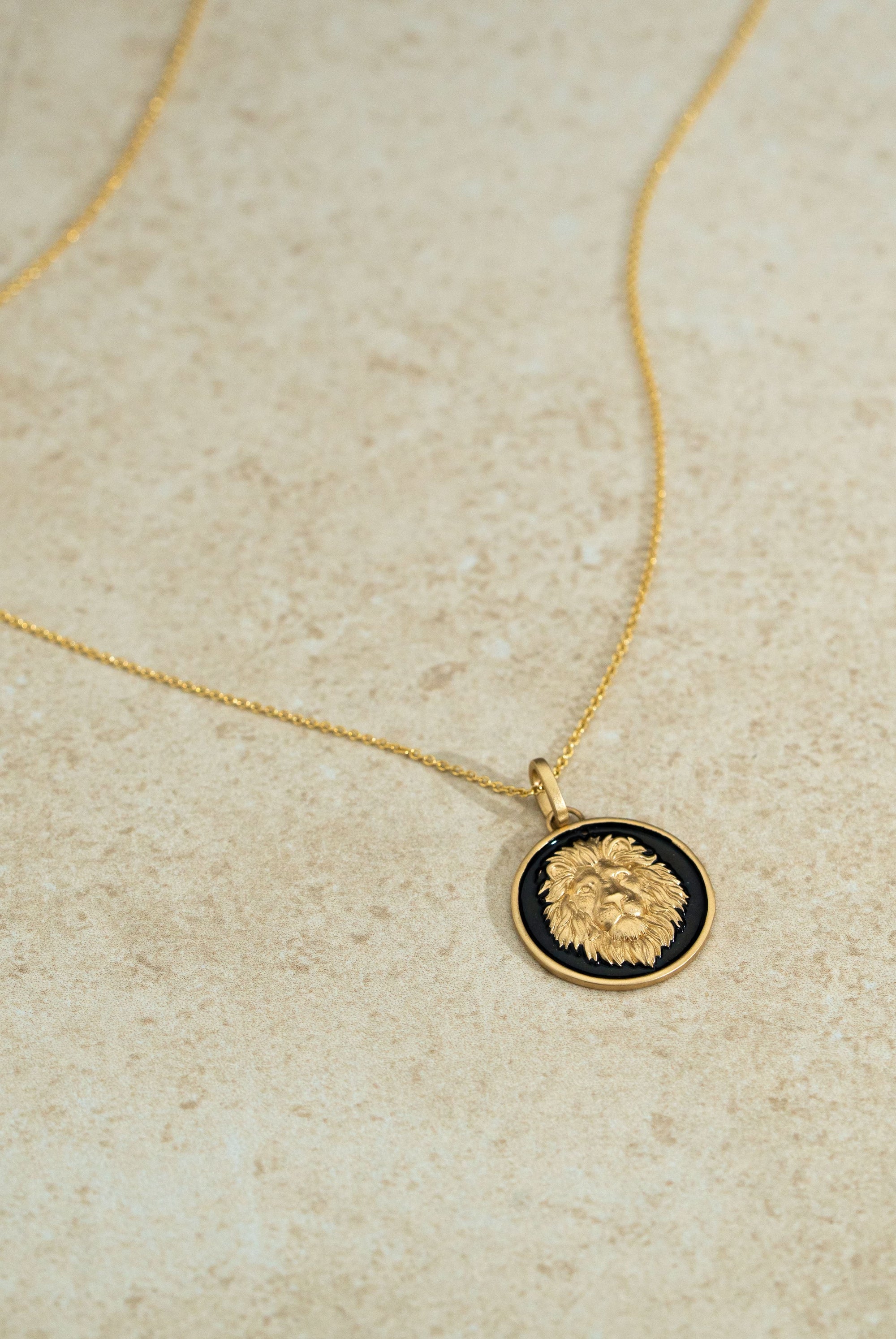 The Bijou Lion Medallion Pendant - Skeie's Jewelers