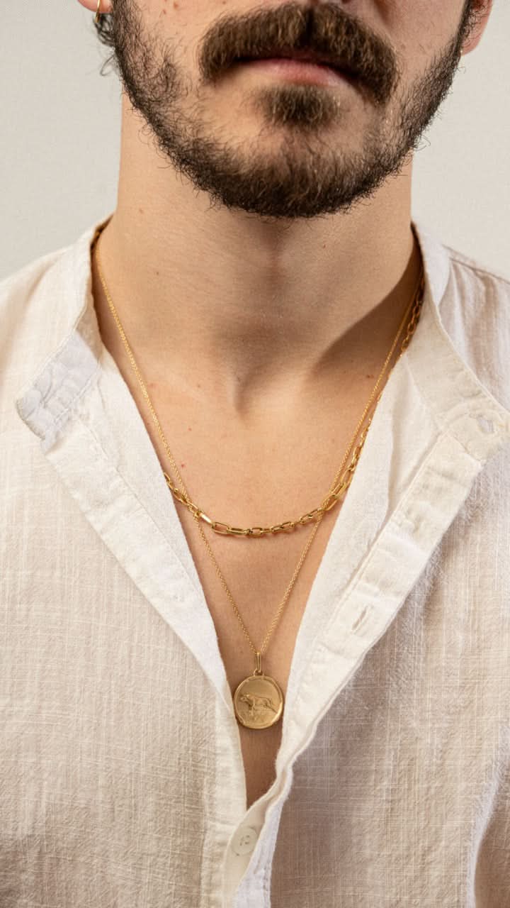 The Bijou Bull Medallion Pendant - Skeie's Jewelers