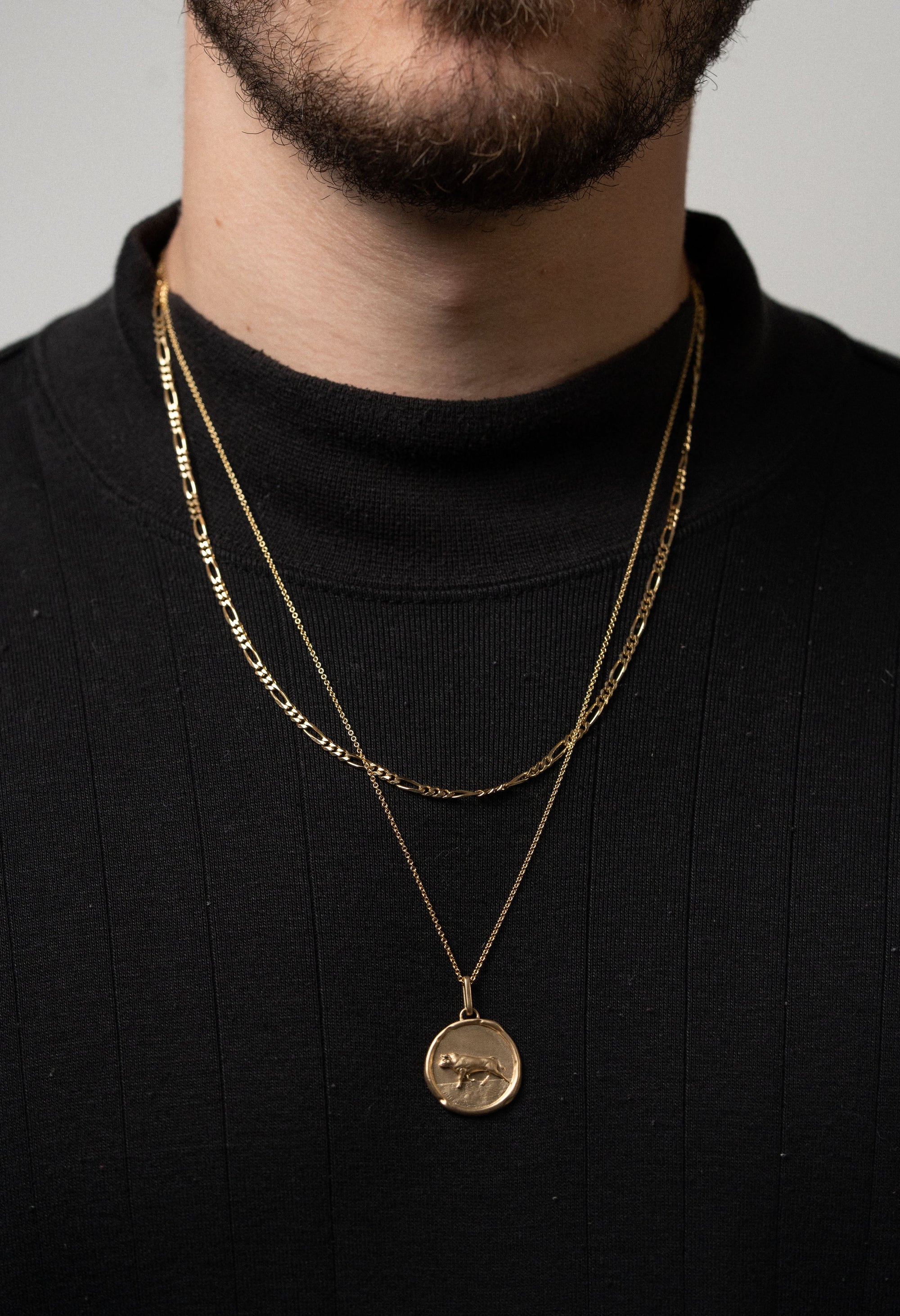 The Bijou Bull Medallion Pendant - Skeie's Jewelers