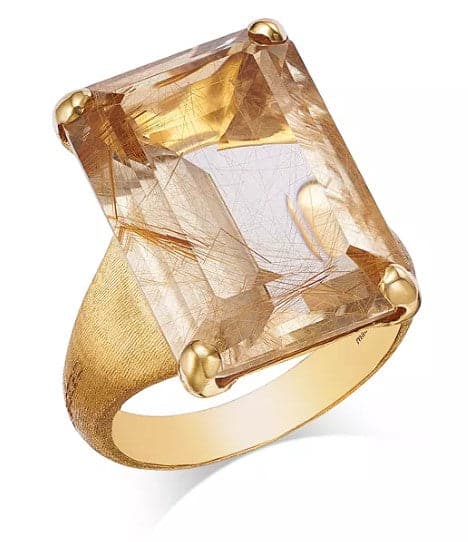 Marco Bicego® Murano Rutilated Quartz Gemstone Ring - Skeie's Jewelers