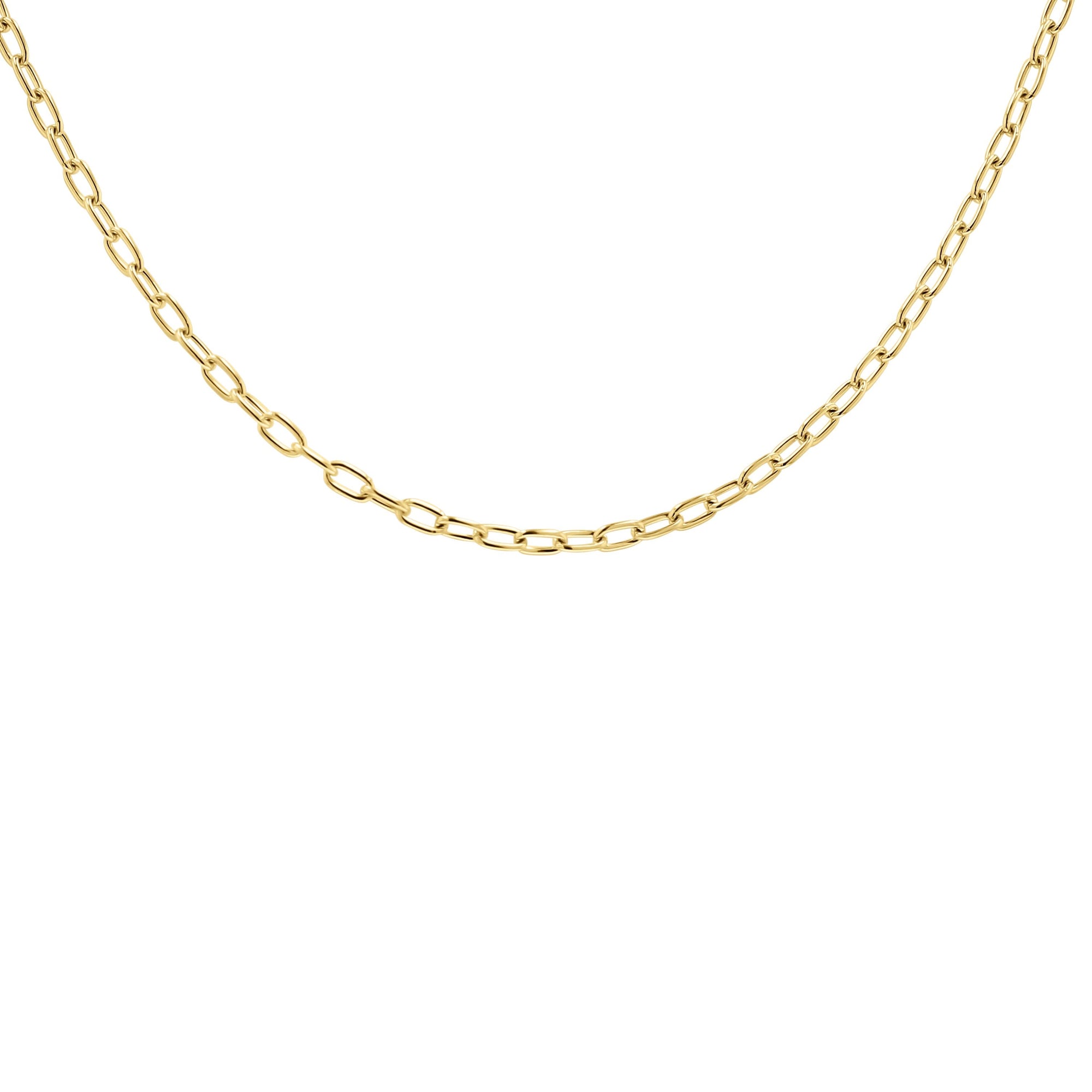 Yellow Gold Everyday Open-Link 24" Chain - Skeie's Jewelers