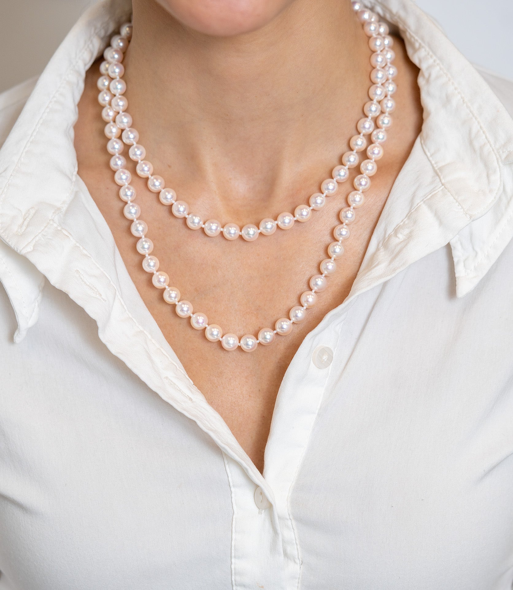 Akoya Pearl Strand Necklace - Skeie's Jewelers