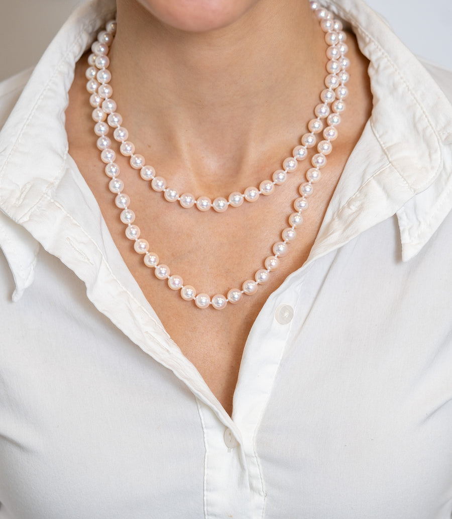 Akoya Pearl Strand Necklace