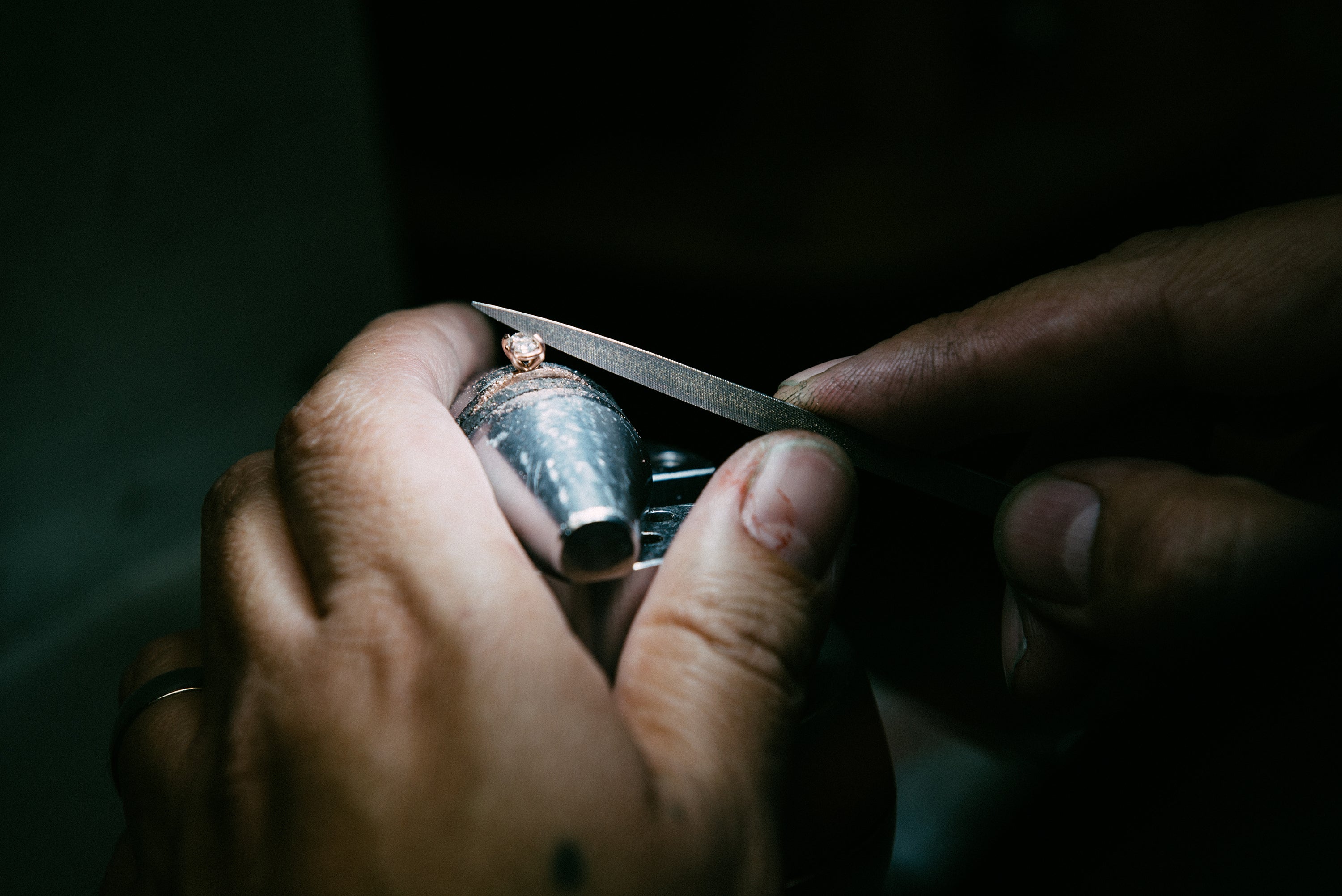Custom crafted ring by Skeie's