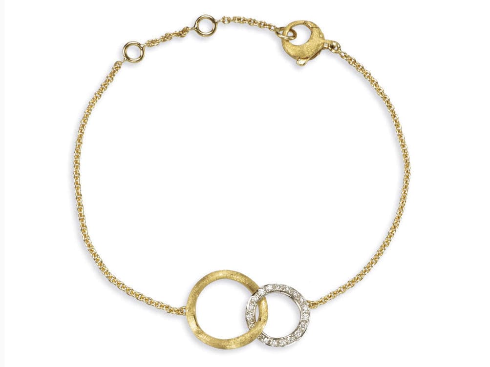 Marco Bicego® Jaipur Collection 18K Yellow Gold and Diamond Bracelet - Skeie's Jewelers