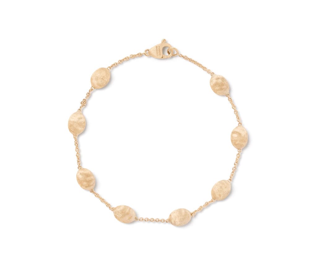 Marco Bicego® 'Siviglia' Collection 18K Yellow Gold Medium Bead Bracelet - Skeie's Jewelers