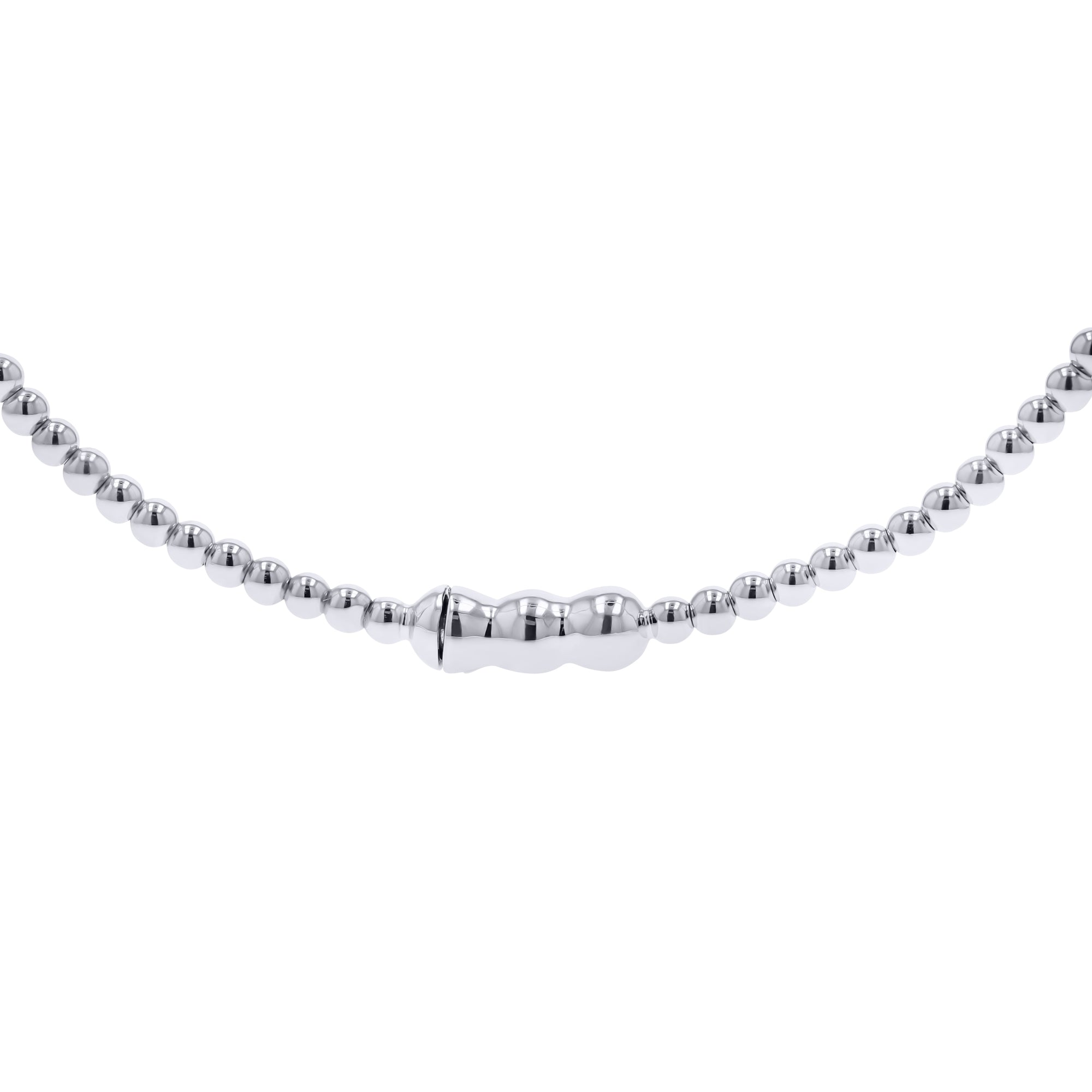 Gabriel &amp; Co. Bujukan Pave Diamond Bar Beaded Bracelet - Skeie&#39;s Jewelers