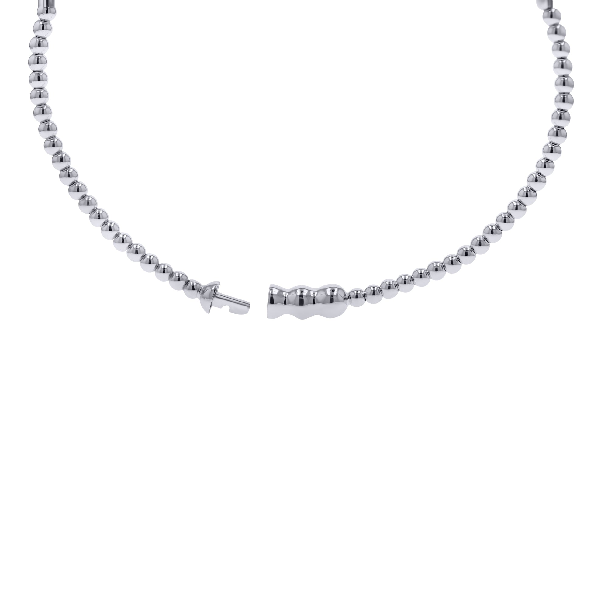Gabriel & Co. Bujukan Pave Diamond Bar Beaded Bracelet - Skeie's Jewelers