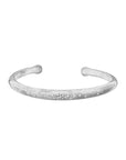 Sterling Silver 'Boogie' Diamond Pave Cuff - Skeie's Jewelers