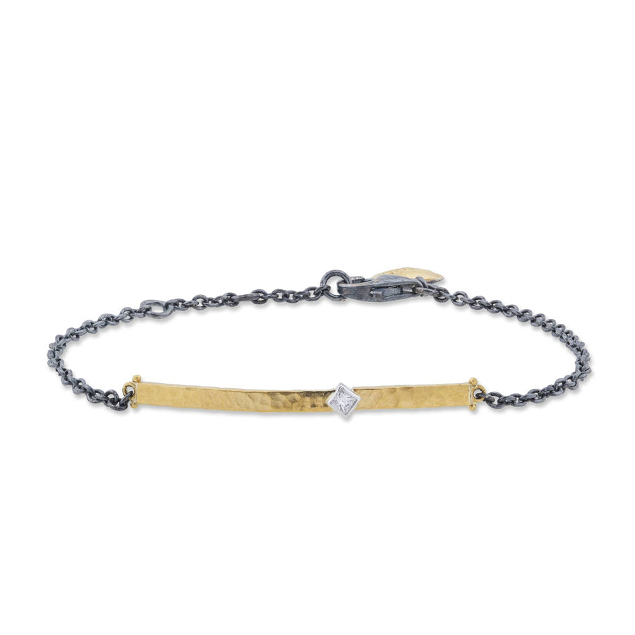 Lika Behar Bar Bracelet with Diamond Accent - Skeie's Jewelers