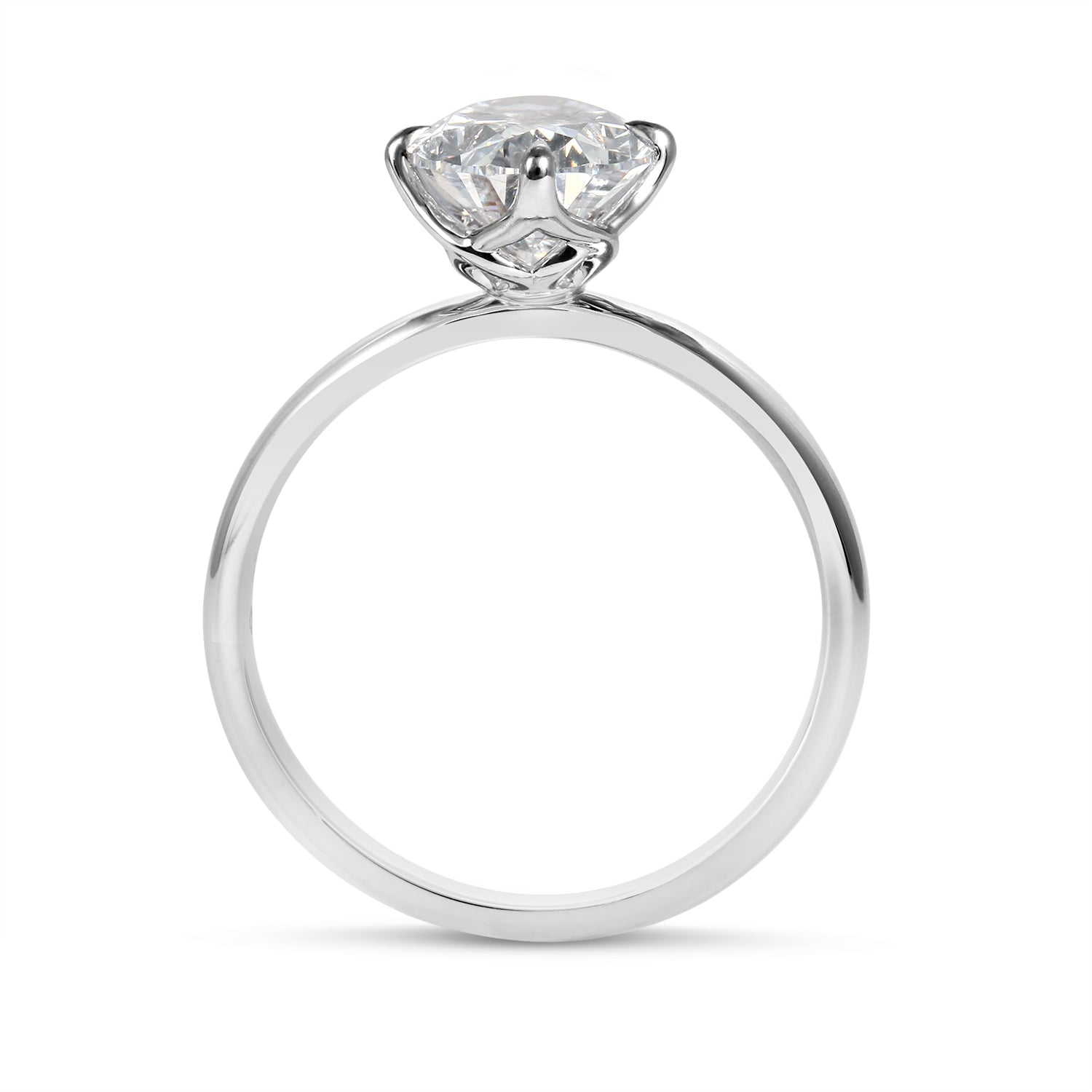 Signature Oval Diamond Solitaire Engagement Ring - Skeie's Jewelers