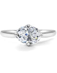 Signature East-West Oval Diamond Solitaire Engagement Ring - Skeie's Jewelers