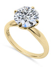 Signature Round Diamond Solitaire Engagement Ring - Skeie's Jewelers