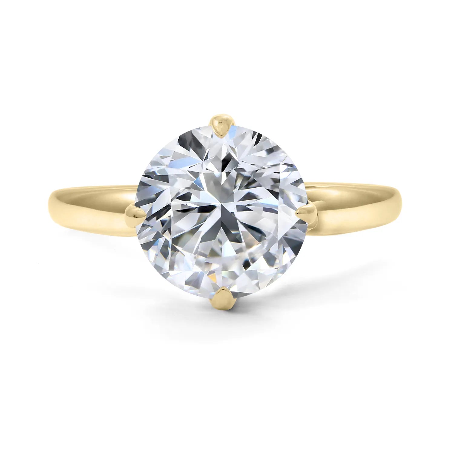 Signature Round Diamond Solitaire Engagement Ring - Skeie's Jewelers