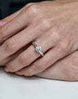 Celestial Diamond Star Engagement Ring - Skeie's Jewelers