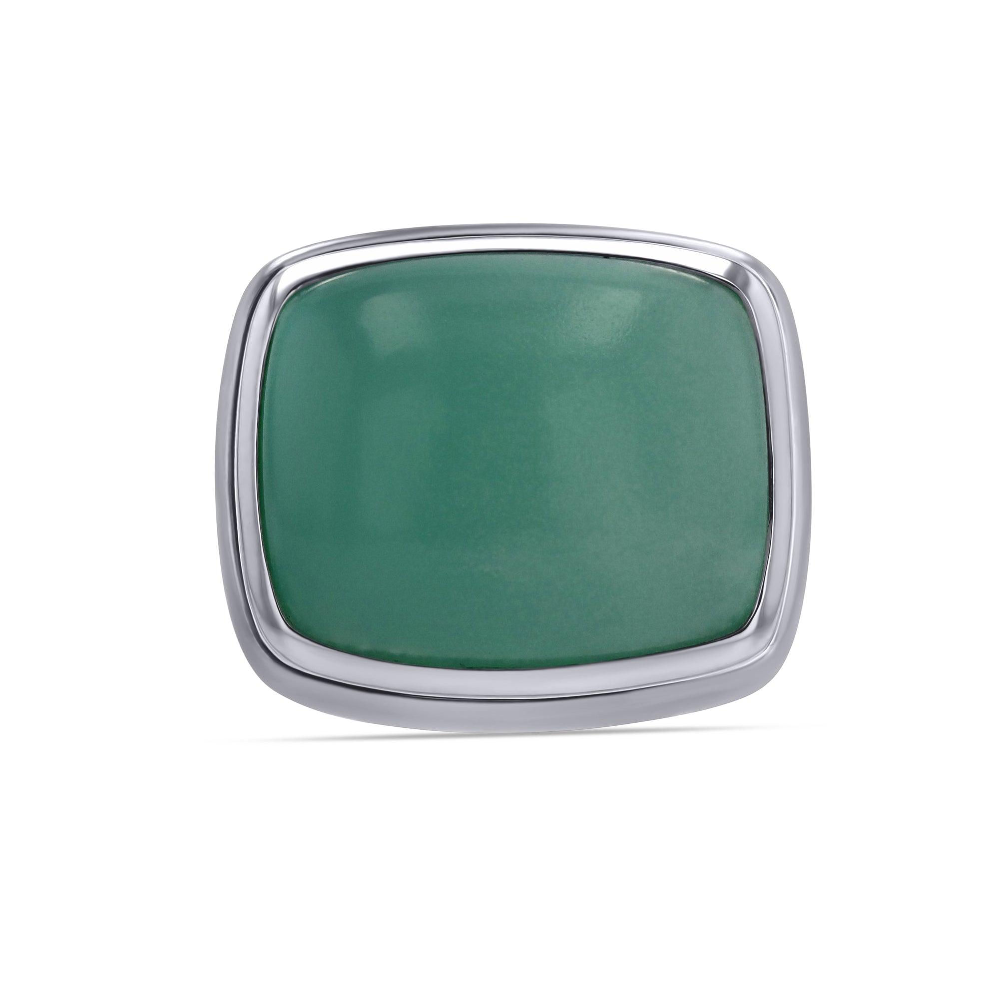 Chrysoprase Gem Drop Ring - Skeie's Jewelers
