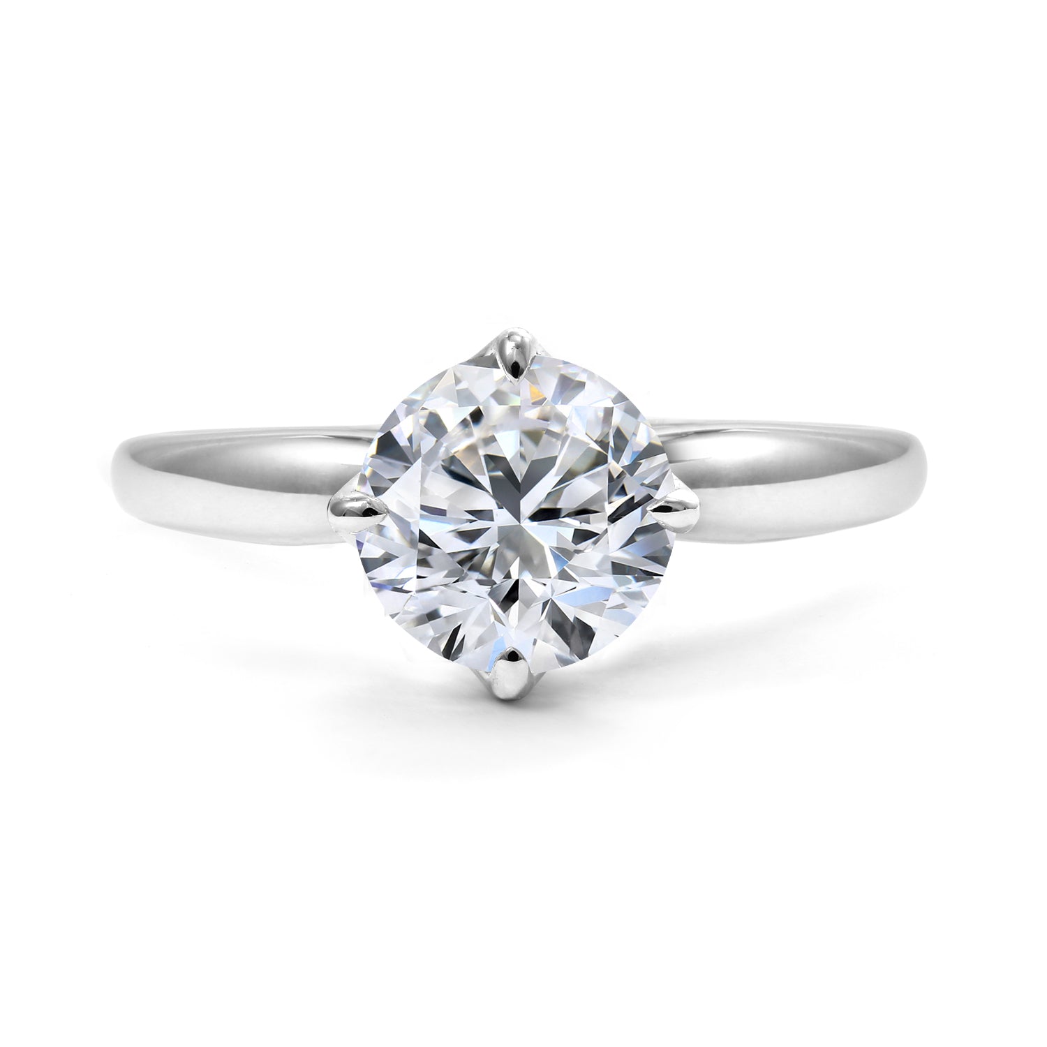 Clarity Diamond™ Signature Lab Grown Round Diamond Solitaire Engagement Ring - Skeie's Jewelers