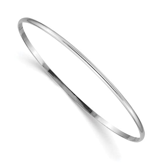 Solid 14k Gold 2MM Bangle - Skeie's Jewelers