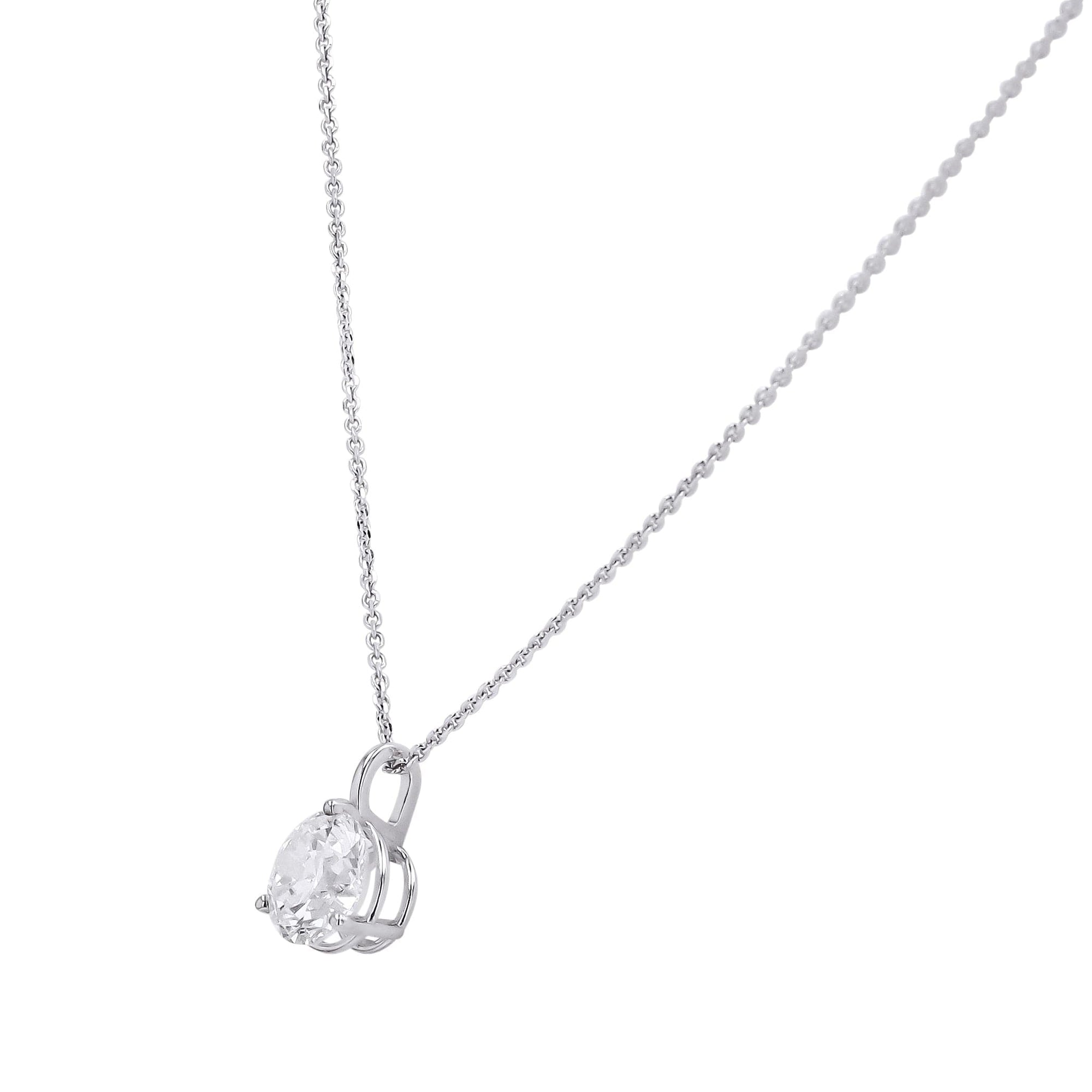 1.50 Carat Diamond Pendant Necklace - Skeie's Jewelers