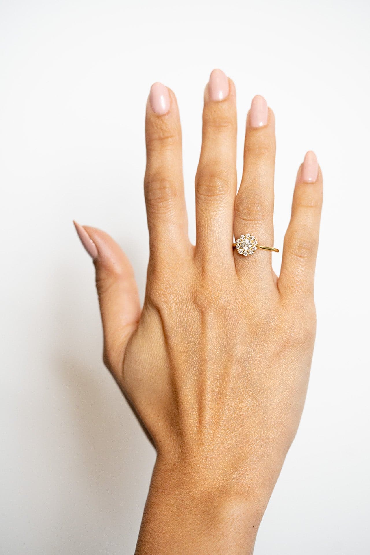 Skeie's Legacy Collection Diamond Cluster Engagement Ring - Skeie's Jewelers