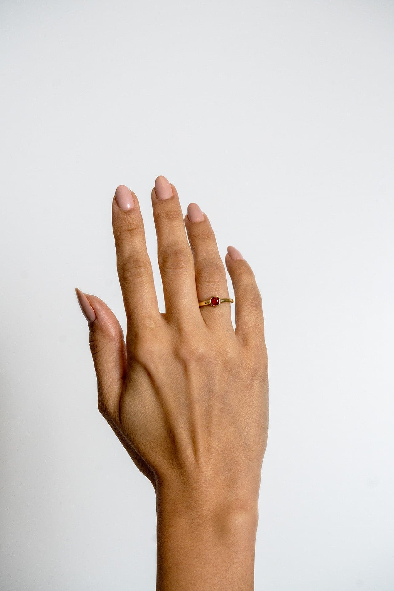 Precision Set Yellow Gold Bezel Set Ruby Engagement Ring - Skeie's Jewelers