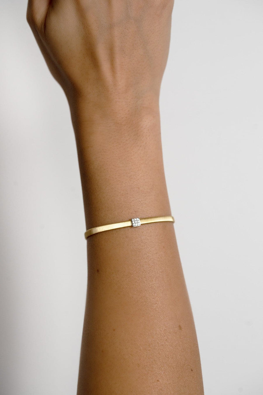 Marco Bicego® 'Masai' Gold and Diamond Single Station Bracelet - Skeie's Jewelers