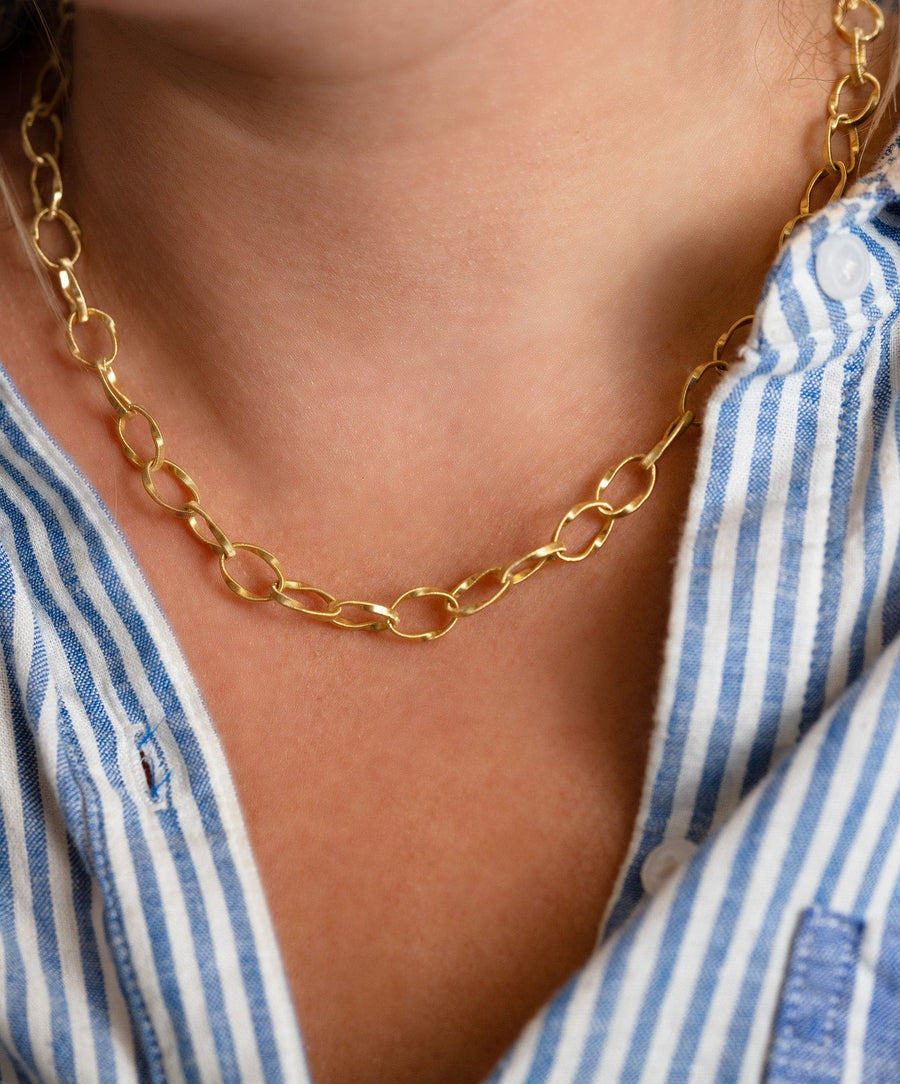 Marco Bicego® 'Marrakech' Gold Link Chain Necklace - Skeie's Jewelers